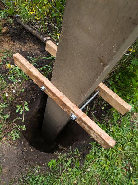 Post Hole Installation