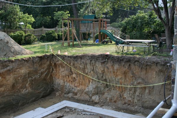 Footer Digging in Hamilton