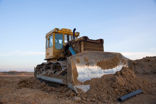 Bulldozer Land Grading in Hamilton