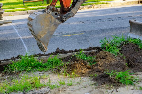Cost of Sewer Line Trenching in Hamilton