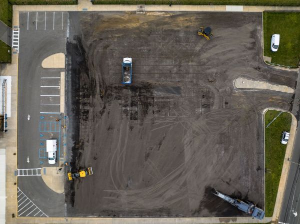 Parking Lot Excavation in Hamilton