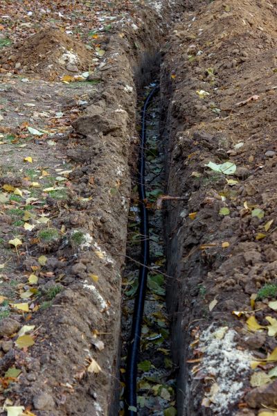 Cable Line Trenching in Hamilton